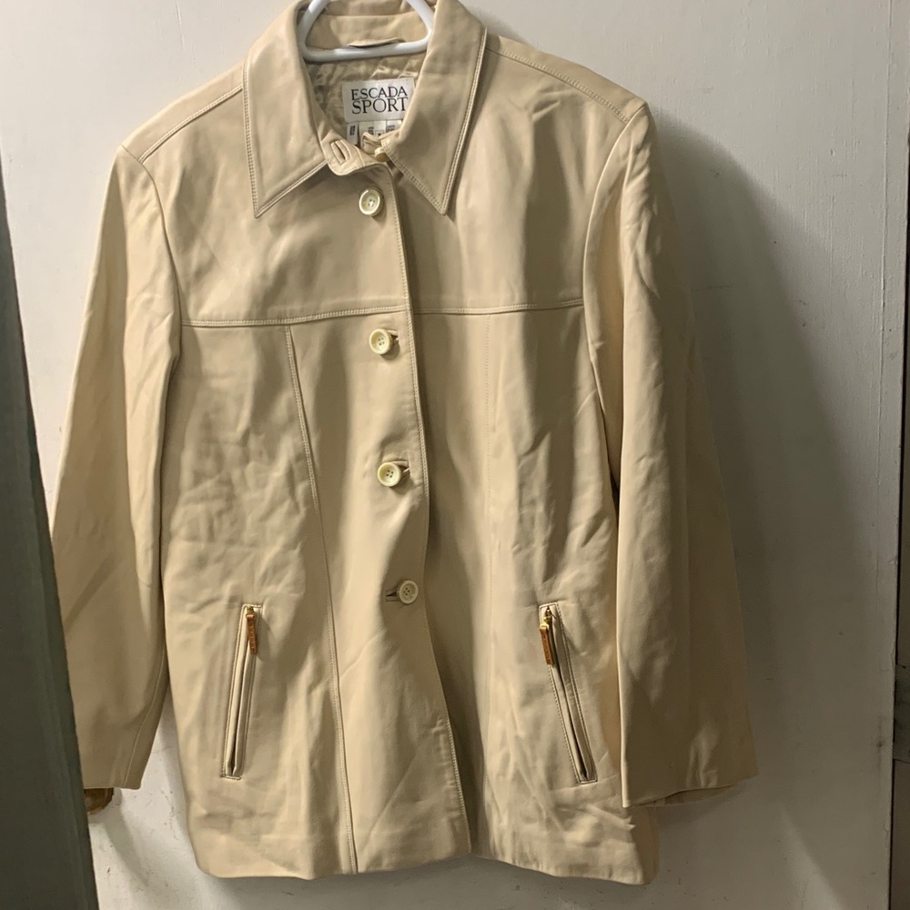 Escada Beige Trench Coat